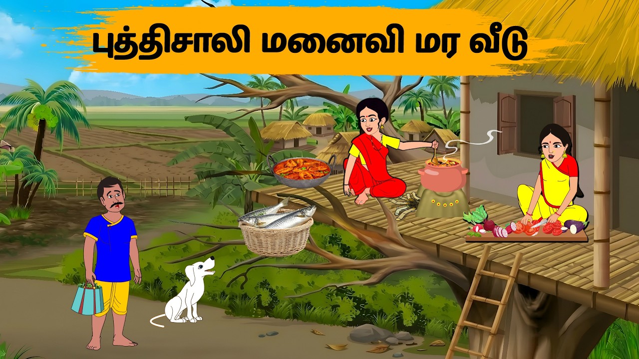 புத்திசாலி மனைவி மர வீடு - Tamil stories -Tamil moral stories - Stories in Tamil - OBS