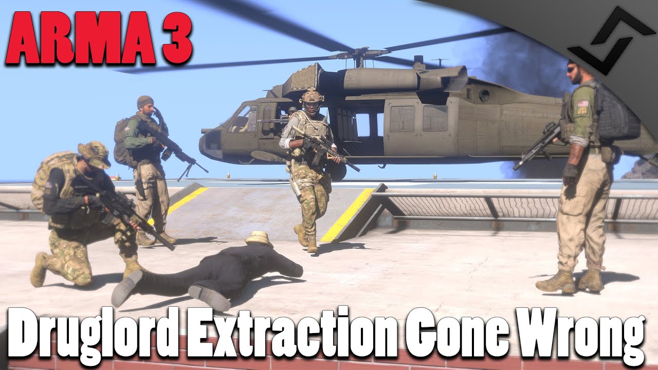 Druglord Extraction Gone Wrong - ARMA 3 Multiplayer/COOP Gameplay