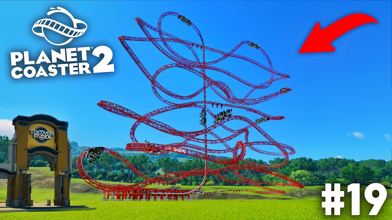 I Built The WEIRDEST Roller Coaster in my Theme Park...