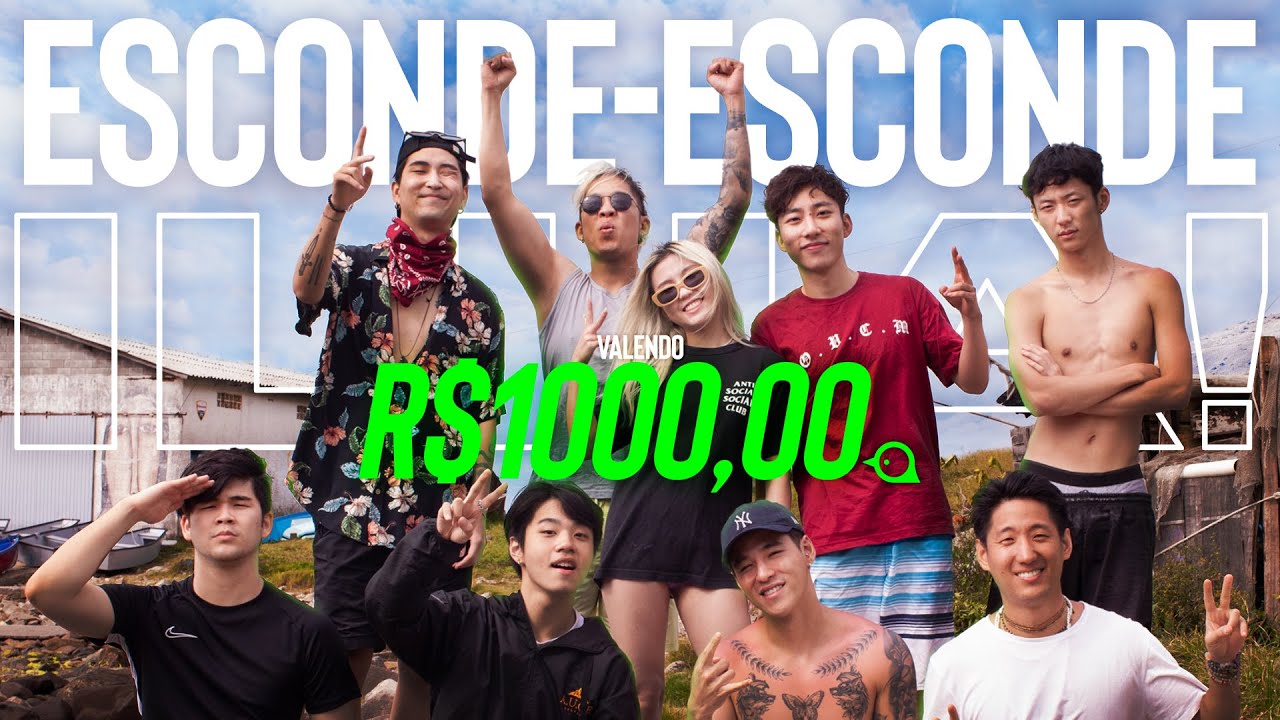 ESCONDE-ESCONDE NA ILHA VALENDO 1000 REAIS!!!