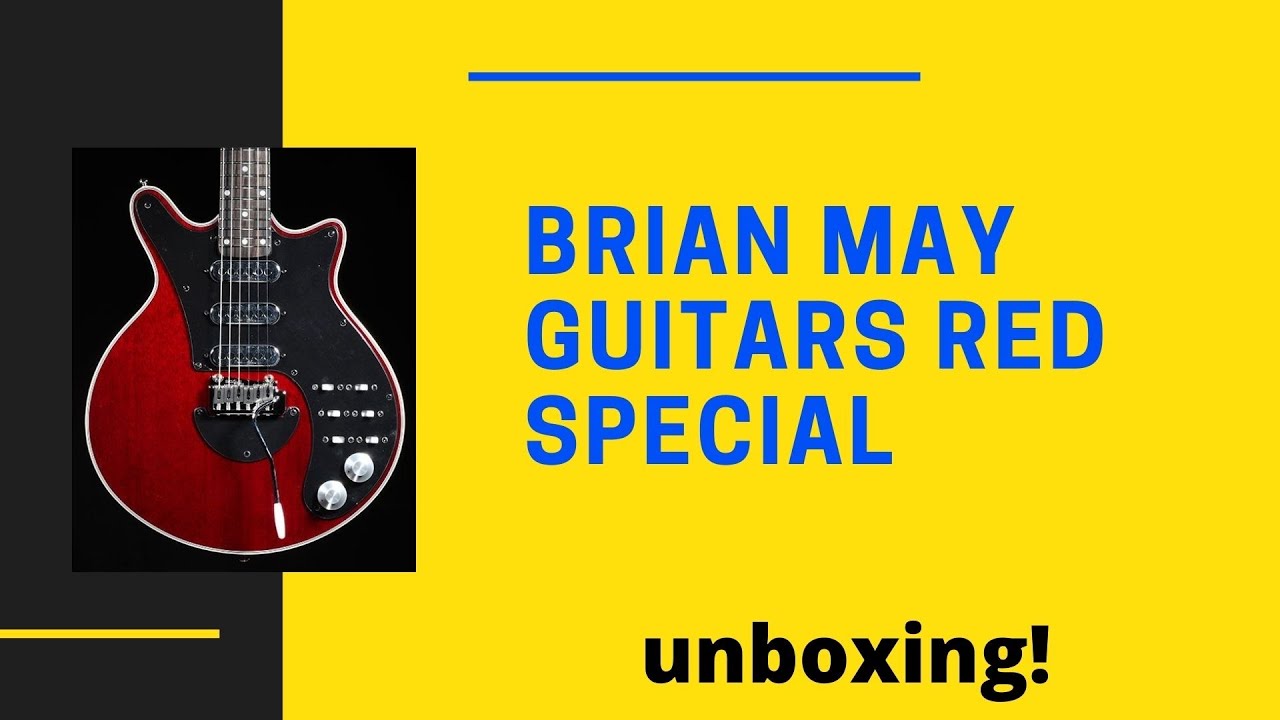 BMG Special Brian May Guitar Unboxing