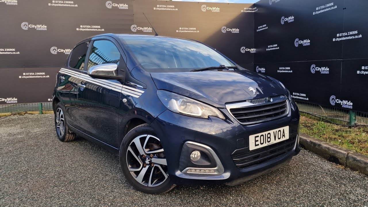 2018 Peugeot 108 1.2 Petrol PureTech Collection Euro 6 5dr Manual
