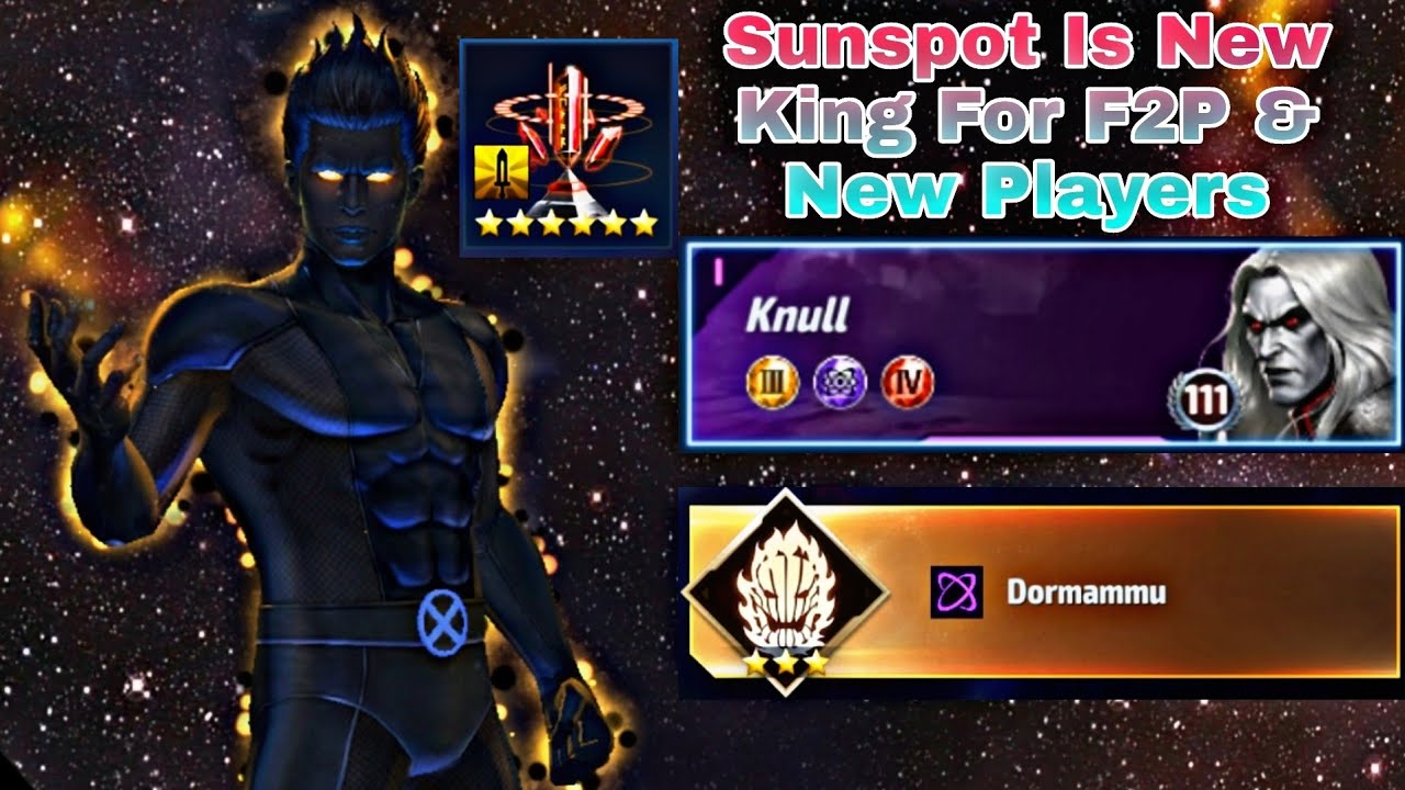 Sunspot New King For F2P & New Players - Marvel Future Fight