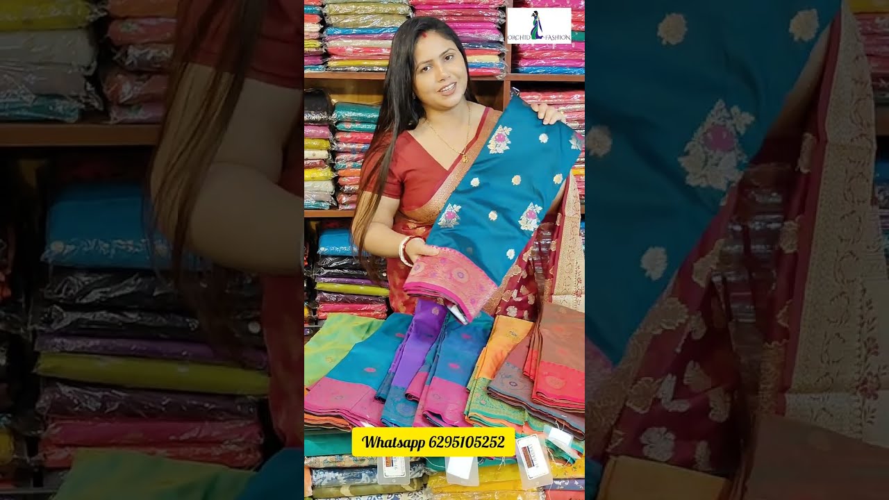 Semi Katan Silk Sarees ✨ Elegant Look | Premium Collection | Live Sale