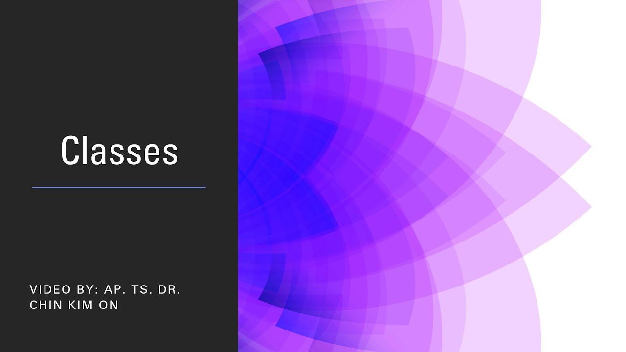 Classes in C++