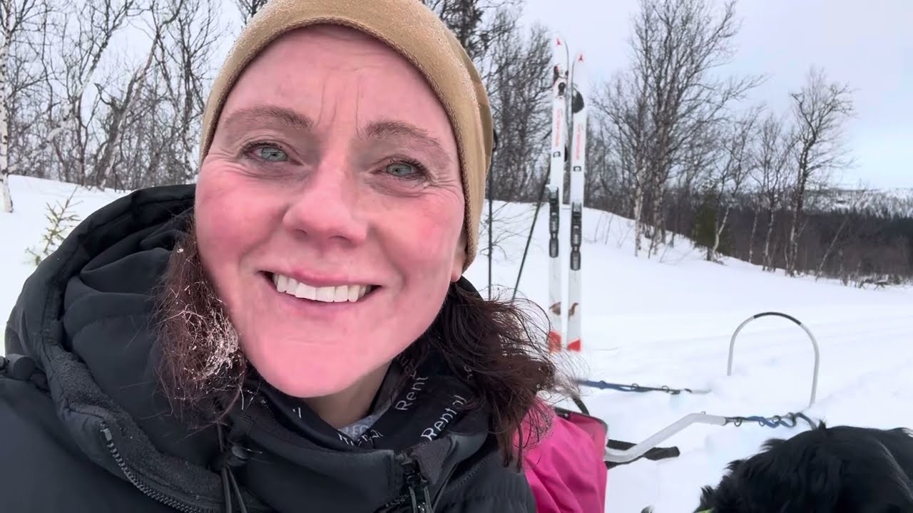 Vintertur mellan Kvikkjokk och Saltoloukta