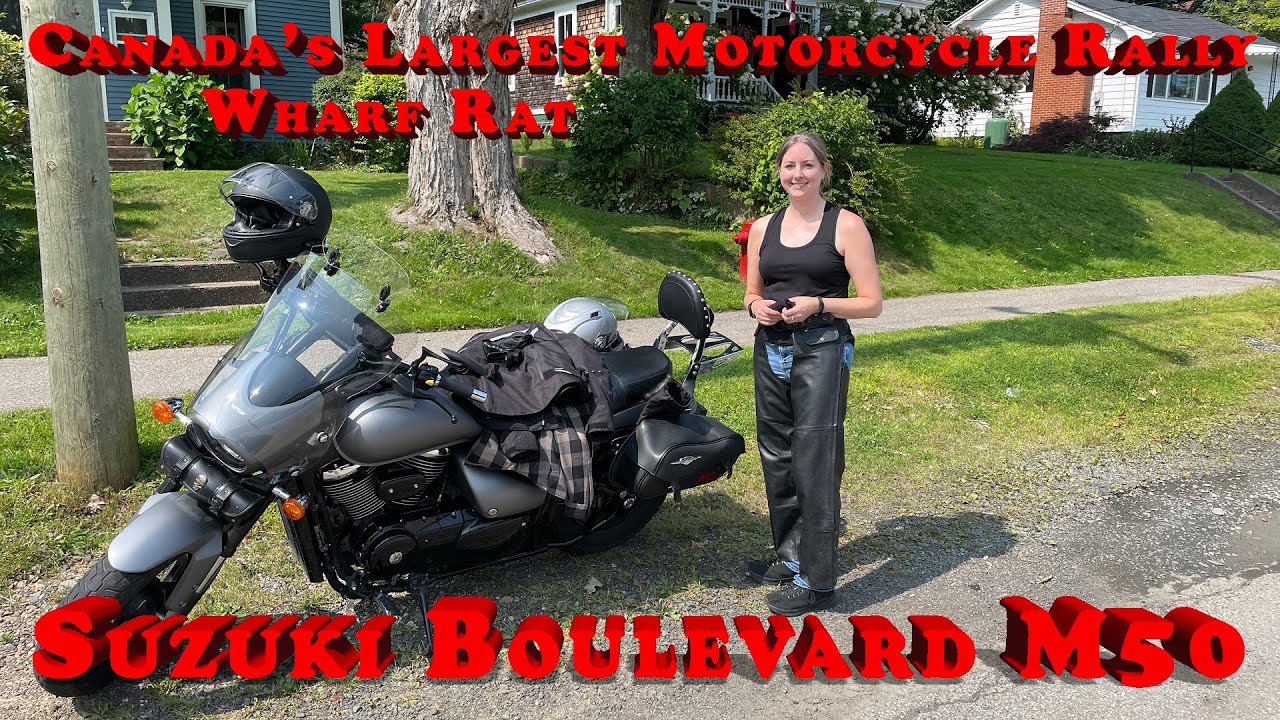 Is this Canada's Largest Motorcycle Rally? Wharf Rat 2023 | Suzuki Boulevard M50