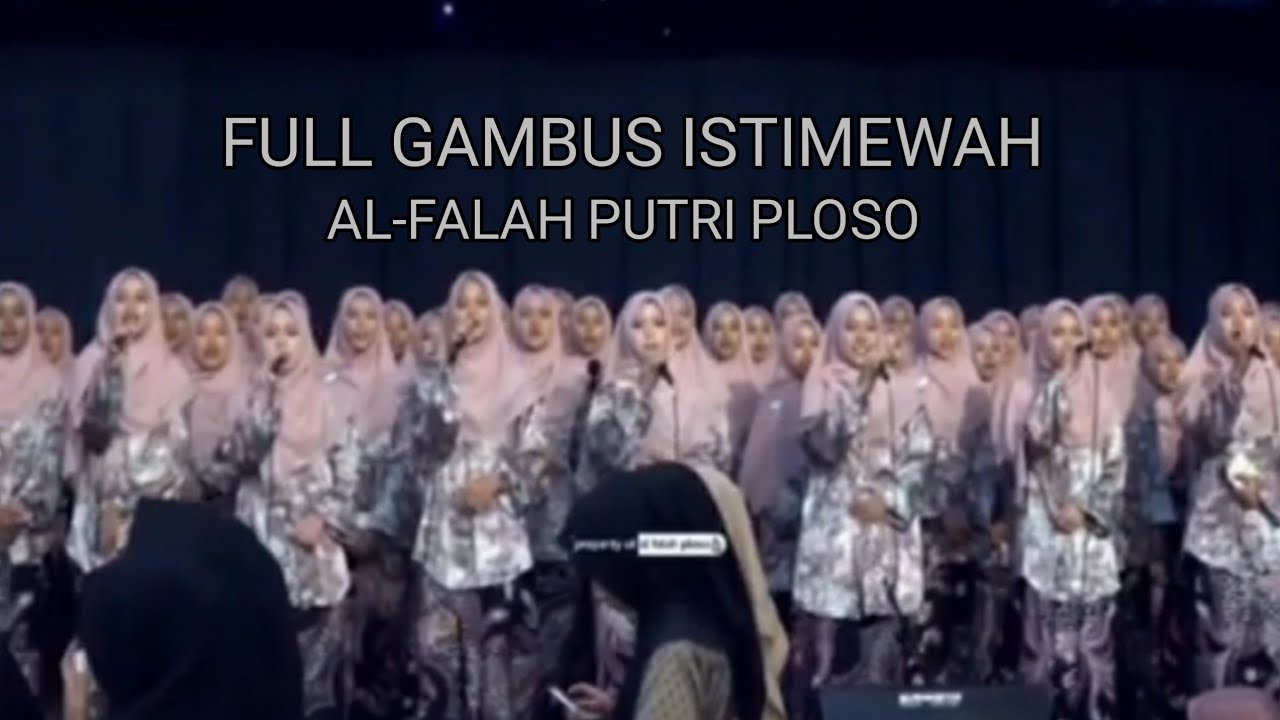 FULL PENAMPILAN ISTIMEWAH NASYID AL-FALAH PLOSO PUTRI