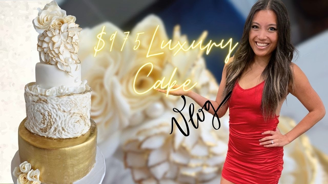 $975 Luxury Cake Vlog | Cake Decorating and My Random Thoughts