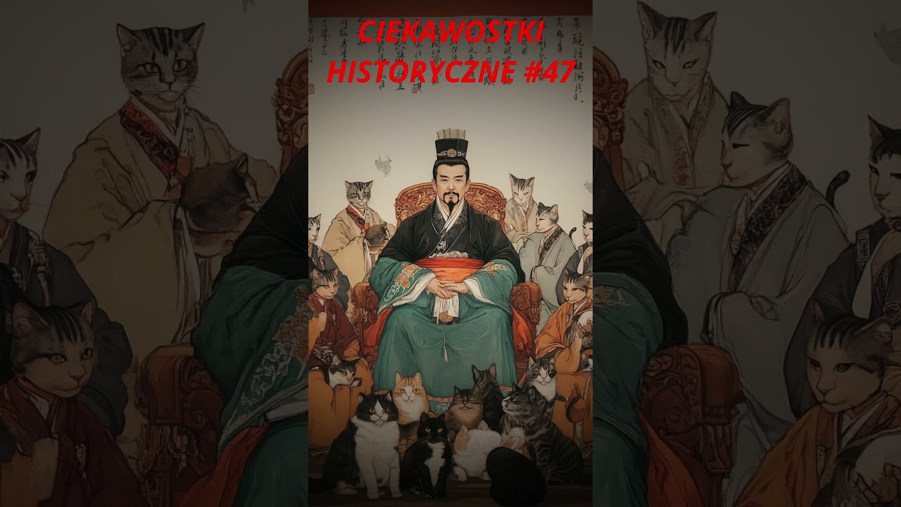 Cesarz, kt&oacute;ry stracił tron, bo za bardzo kochał koty.  #historia #ciekawostkihistoryczne