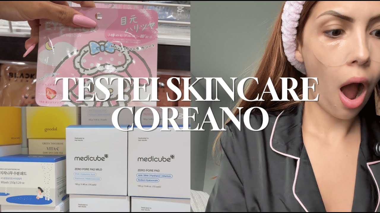 comprei os skincares coreanos MAIS FAMOSOS, vale o hype?