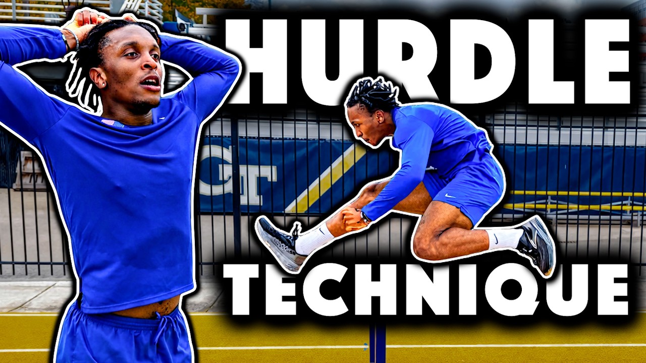 Full Warm-Up + Hurdle Technique Workout | Dylan Beard