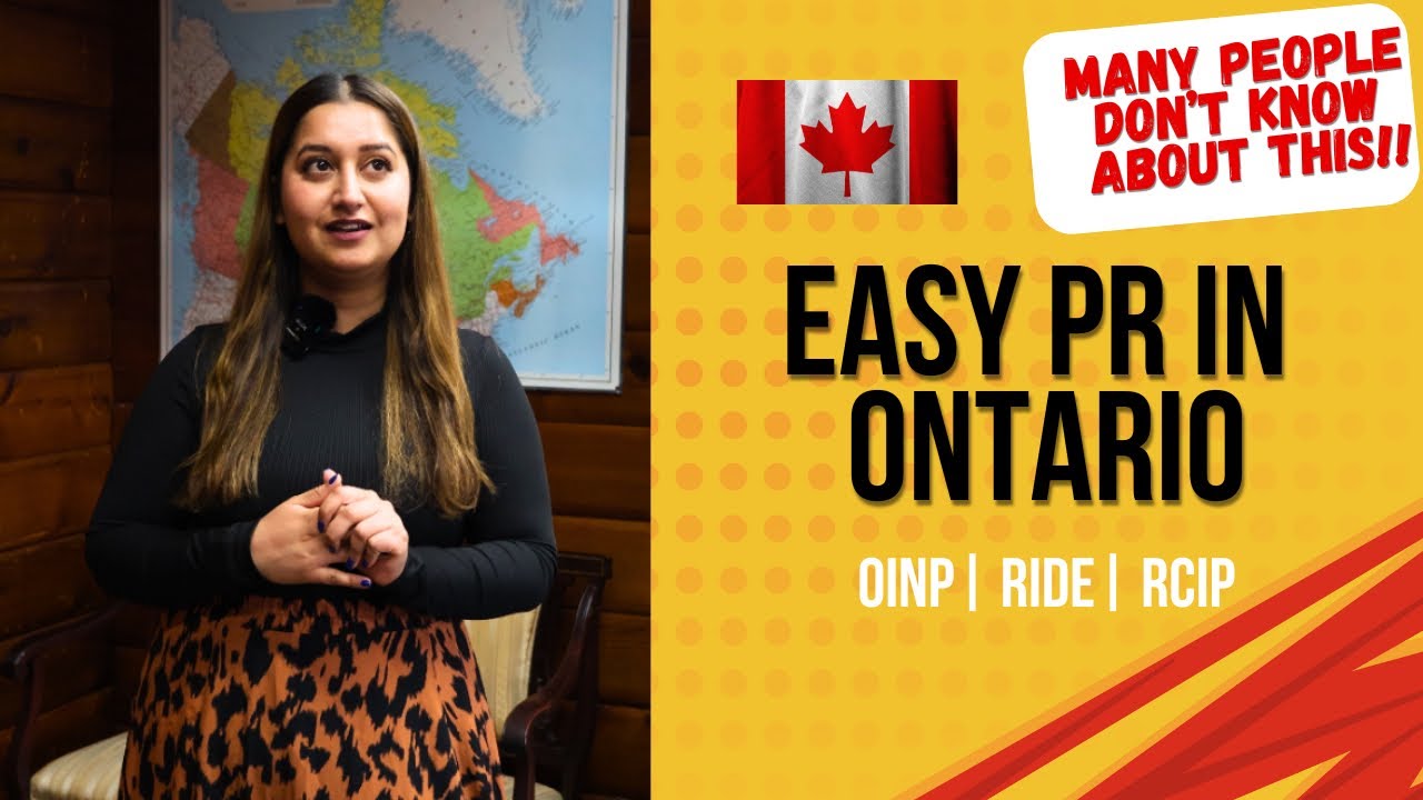 PR pathways for recent graduates!!! OINP| RIDE| RCIP program | Don’t miss this !!!