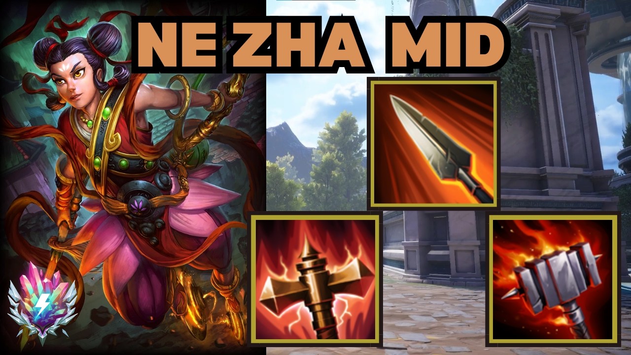 NE ZHA KINDA OWNS IN MID LANE?! - Ne Zha Mid Deity Smite 2 Gameplay