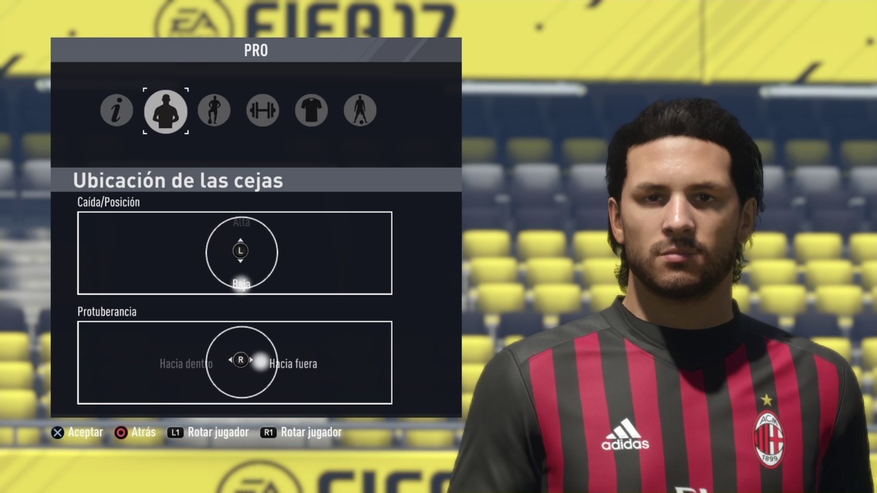 Gennaro Gattuso - FIFA 17 - Look a like (Apariencias) - Virtual Pro