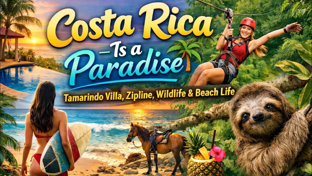 A vibrant trip full of nature, adventure, sunsets, and unforgettable moments in beautiful Costa Rica