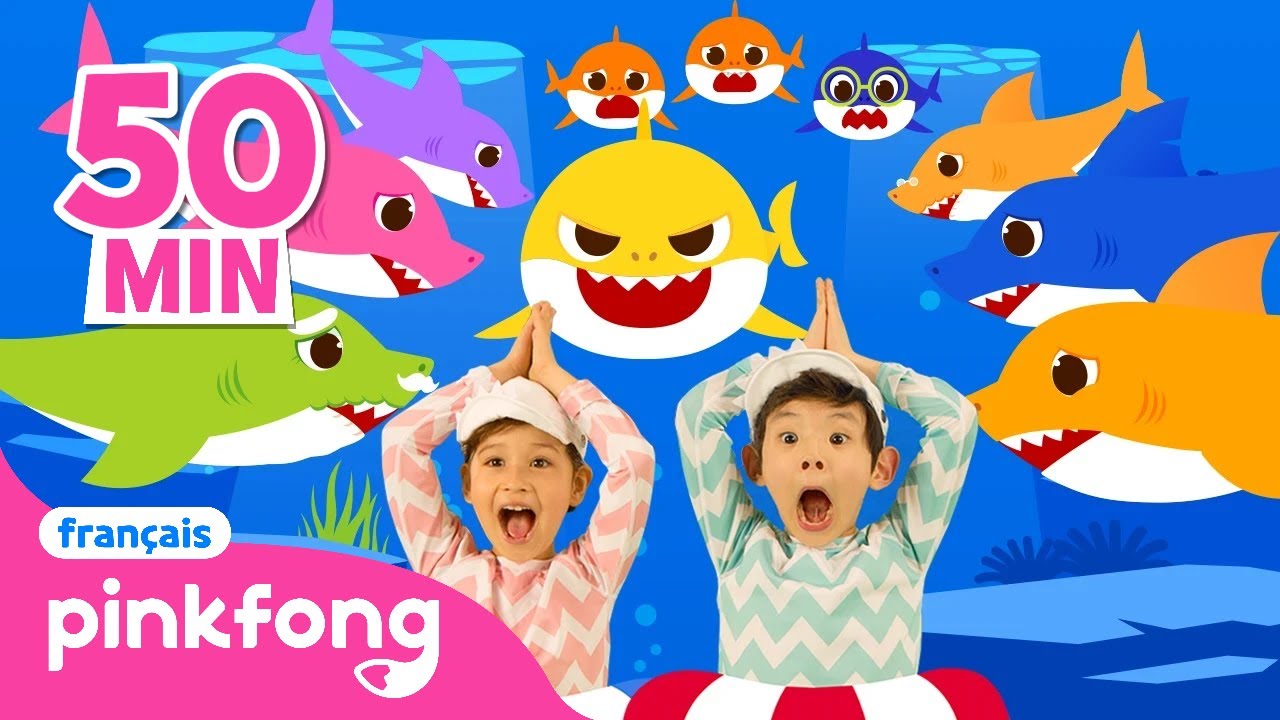 [🦈BEST] Chansons Baby Shark en français | +Comptines | Pinkfong Chansons pour Enfants