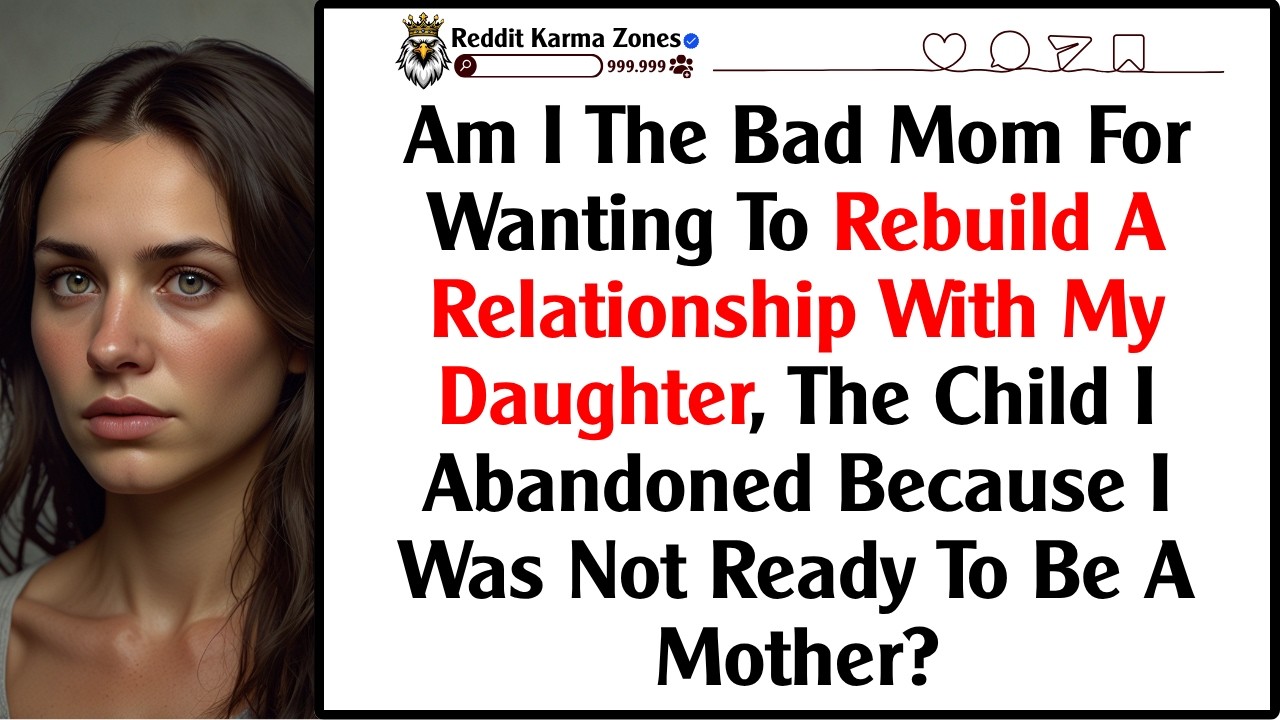 Am I The Bad Mom For Wanting To Rebuild A Relationship With My Daughter, The Child I Abandoned...