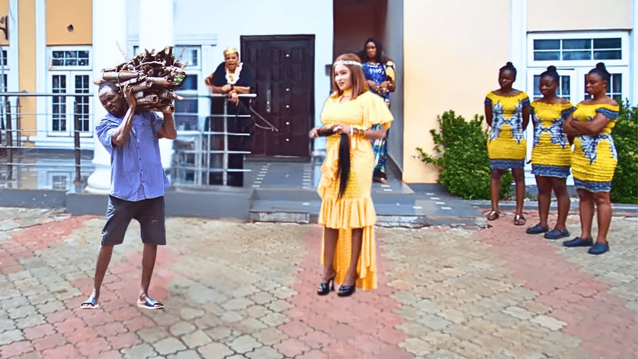 He Only Came To Drop Firewood In D Palace When The Princess Saw Him And Fell In Luv | Nigerian Movie