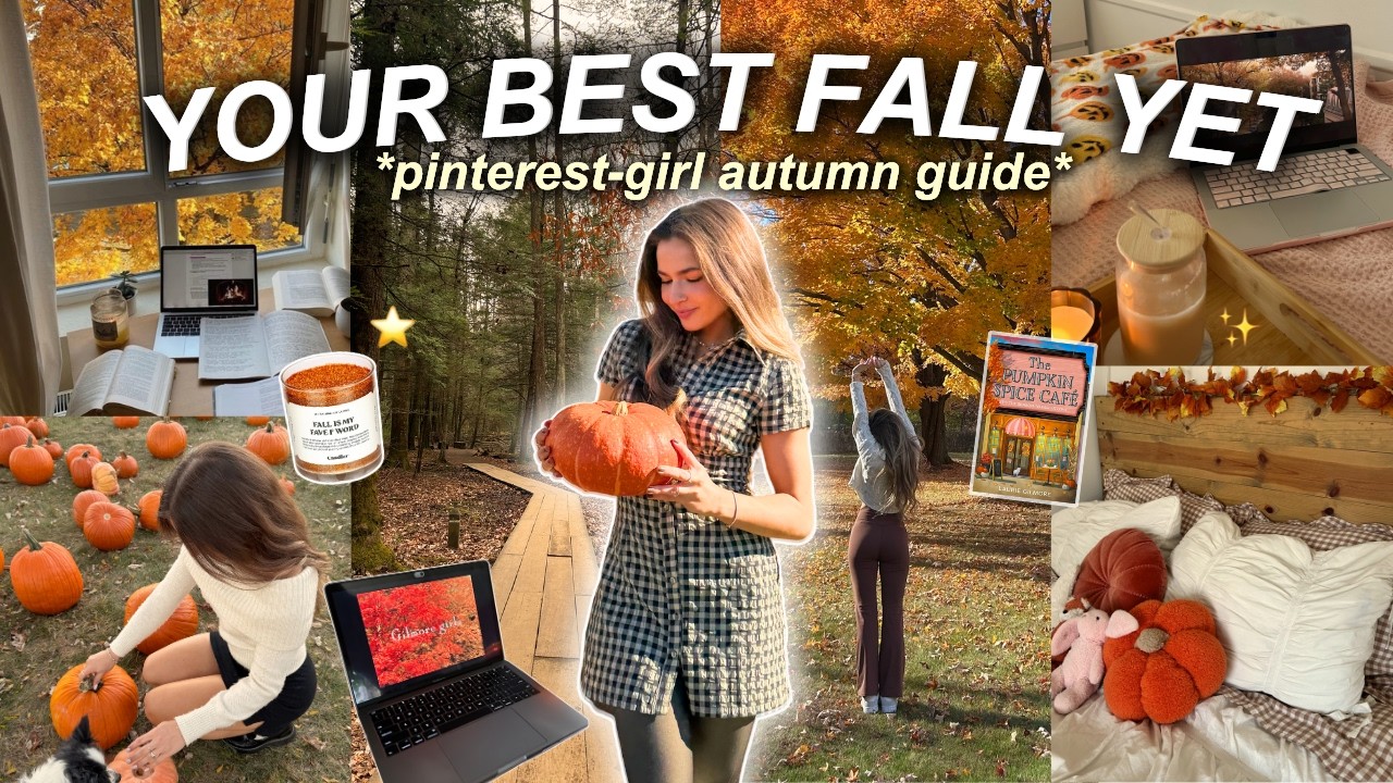 ULTIMATE GUIDE TO ROMANTICIZING FALL ☕️ how to have a pinterest autumn
