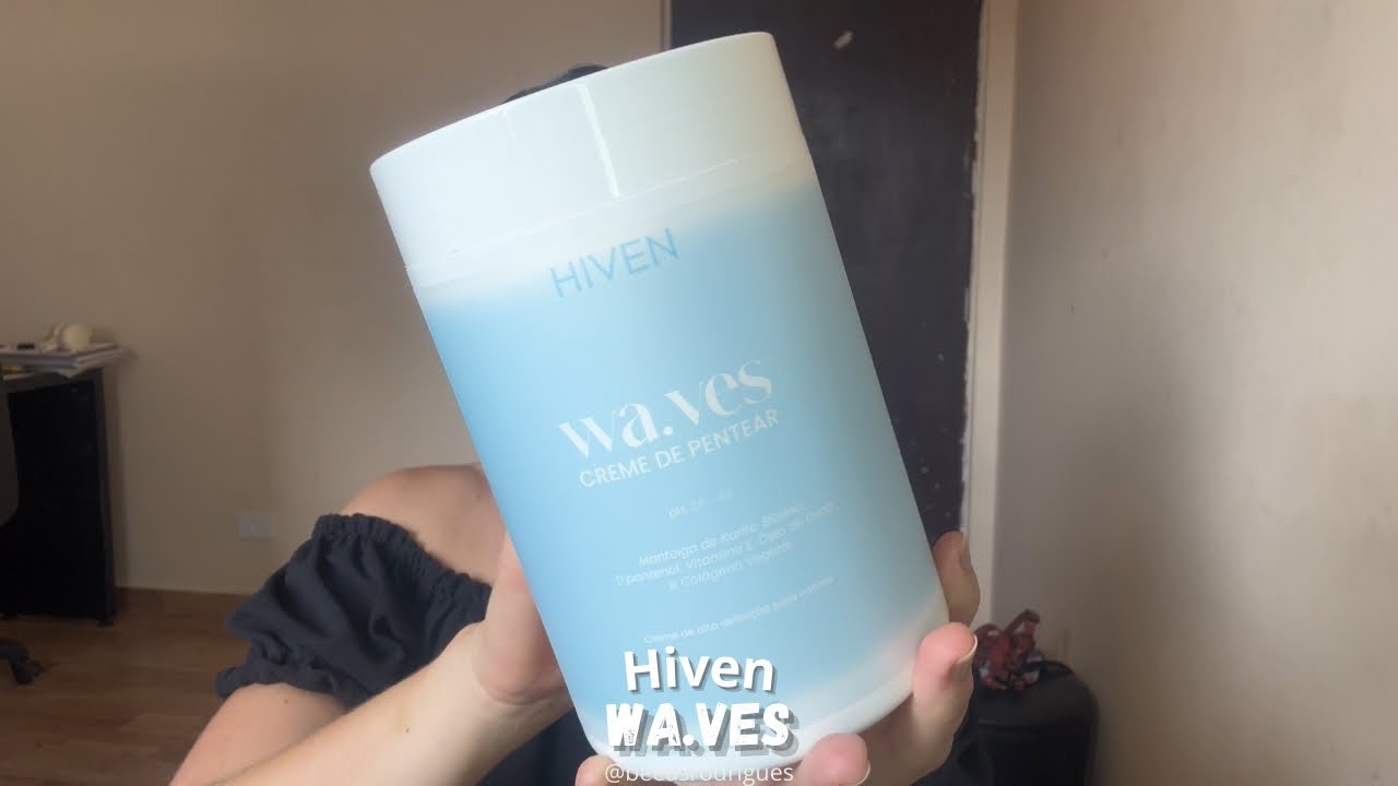 Creme de Pentear Waves - Hiven | Cabelo ondulado