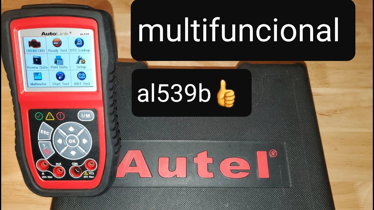 funciones de autel al539b (multifuncional) todo en uno