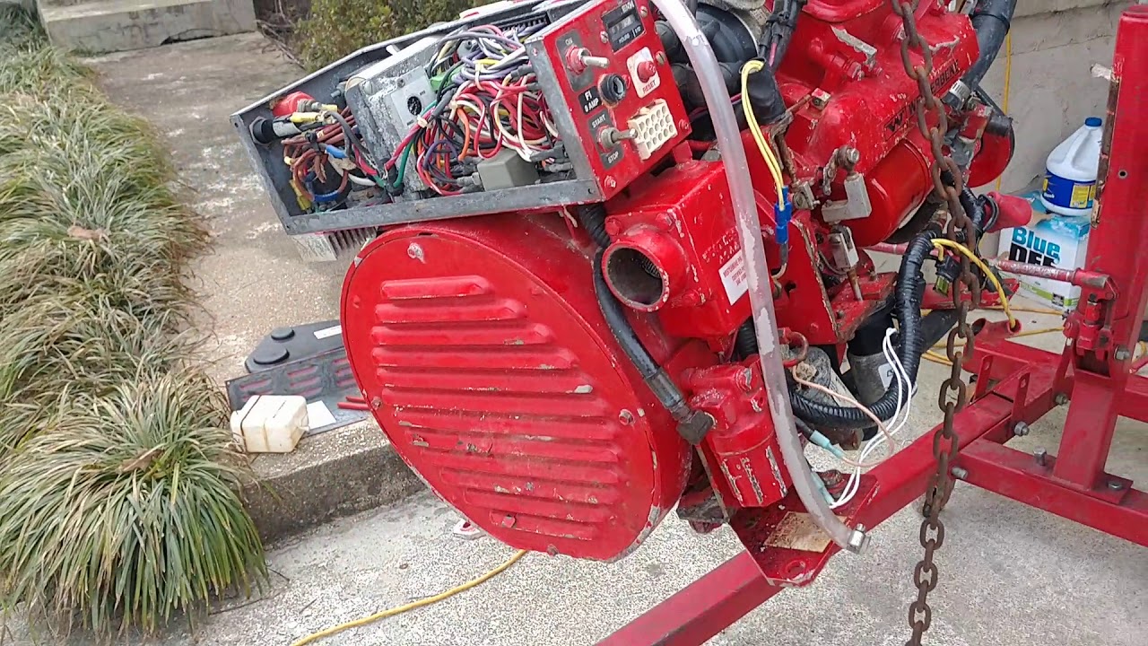 Westerbeke generator salvage pt 1