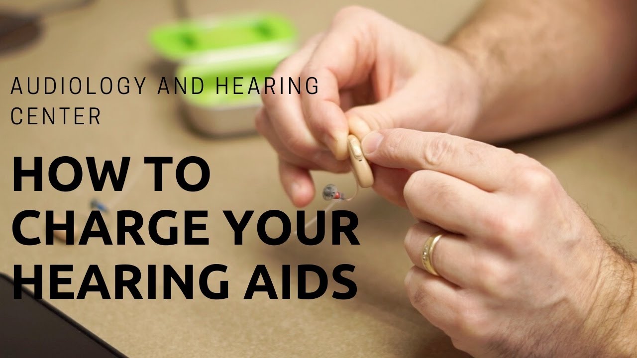 How to Charge Your Rechargeable Hearing Aids