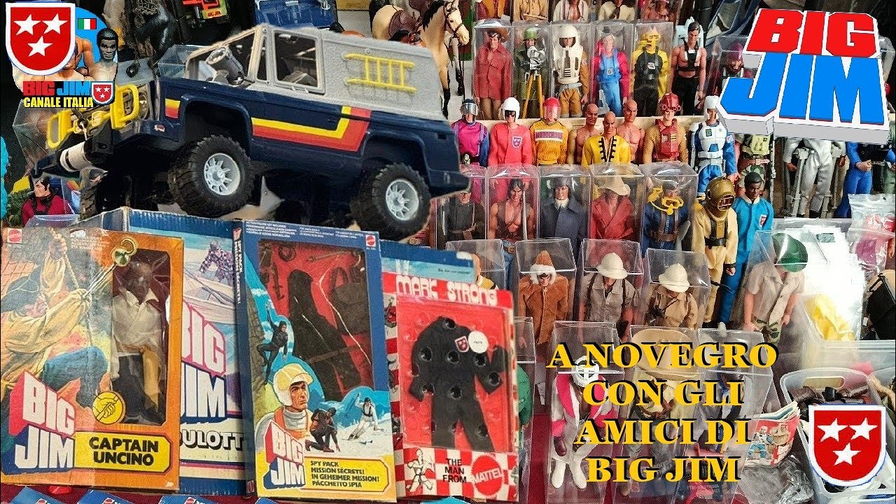 BIG JIM - A NOVEGRO CON GLI AMICI DI BIG JIM!