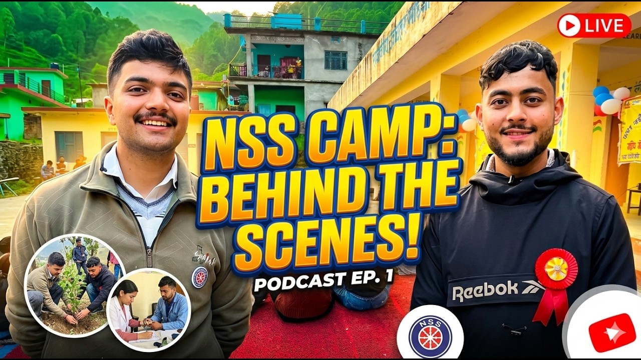 Reality of NSS Camp you never know!