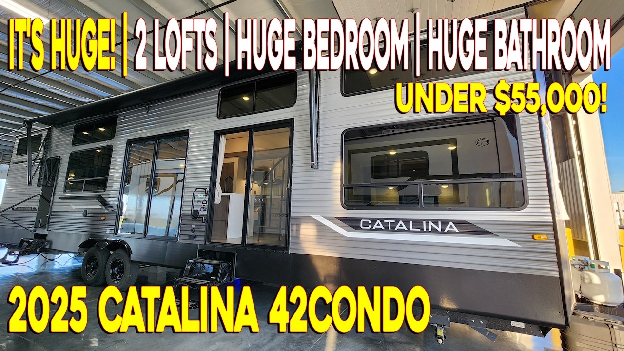 Не могу поверить в такую ​​цену! Трейлер Catalina 42CONDO 2025 года с двумя лофтами в Couchs RV N...