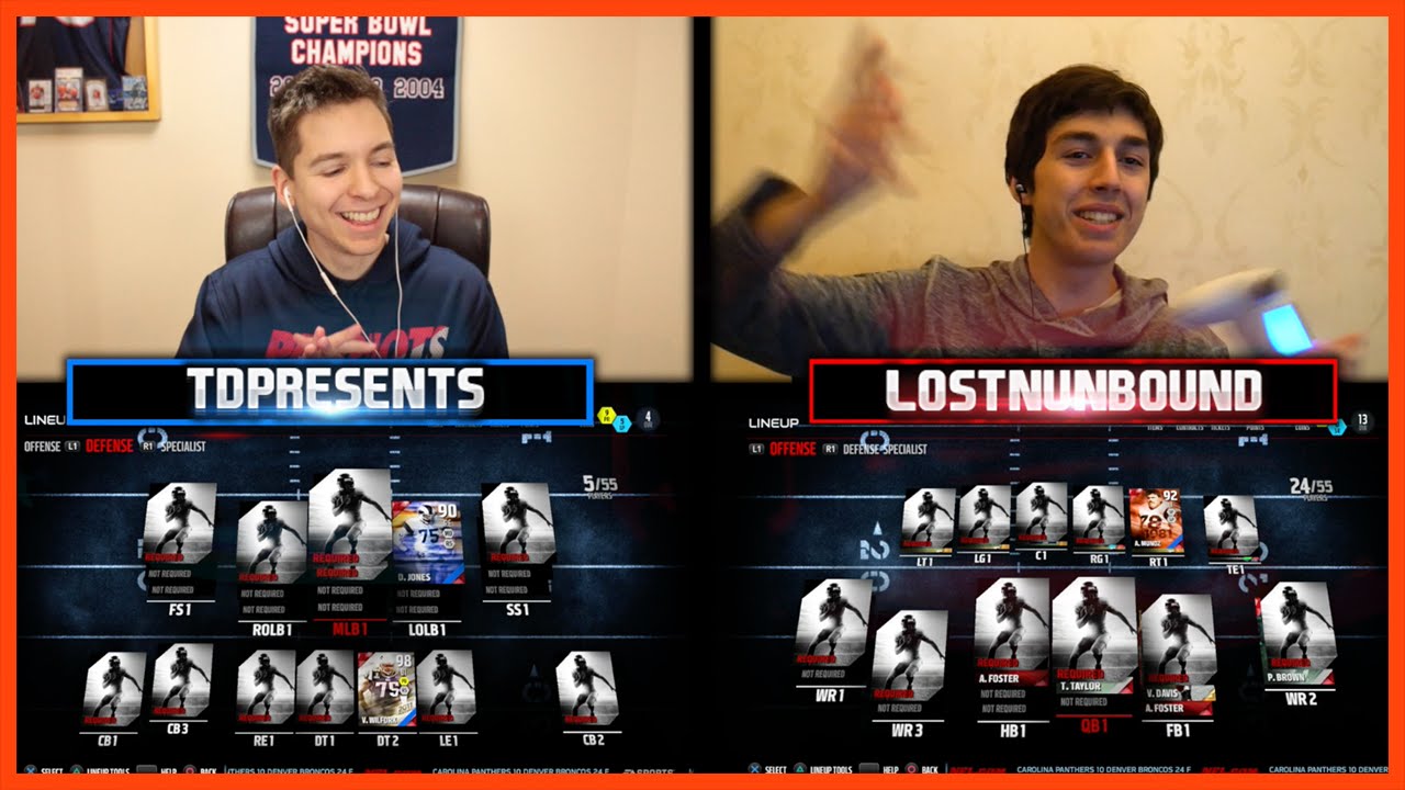 3 LEGENDS ON THE LINE! SEARCH & DISCARD W/ LOSTNUNBOUND - Madden 16
