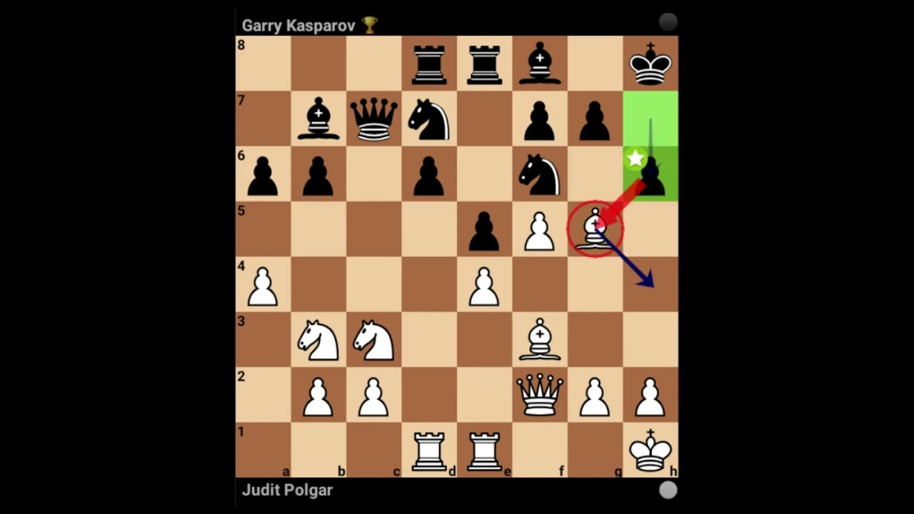 Judit Polgar vs Garry Kasparov 1994 Sicilian Defense: Najdorf. Amsterdam Variation