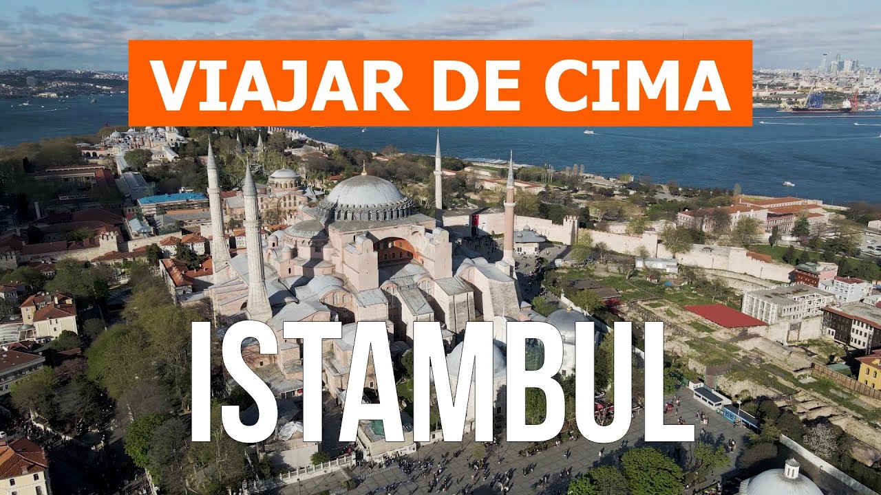 Istambul do drone | V&iacute;deo 4k | Turquia, Istambul vista de cima