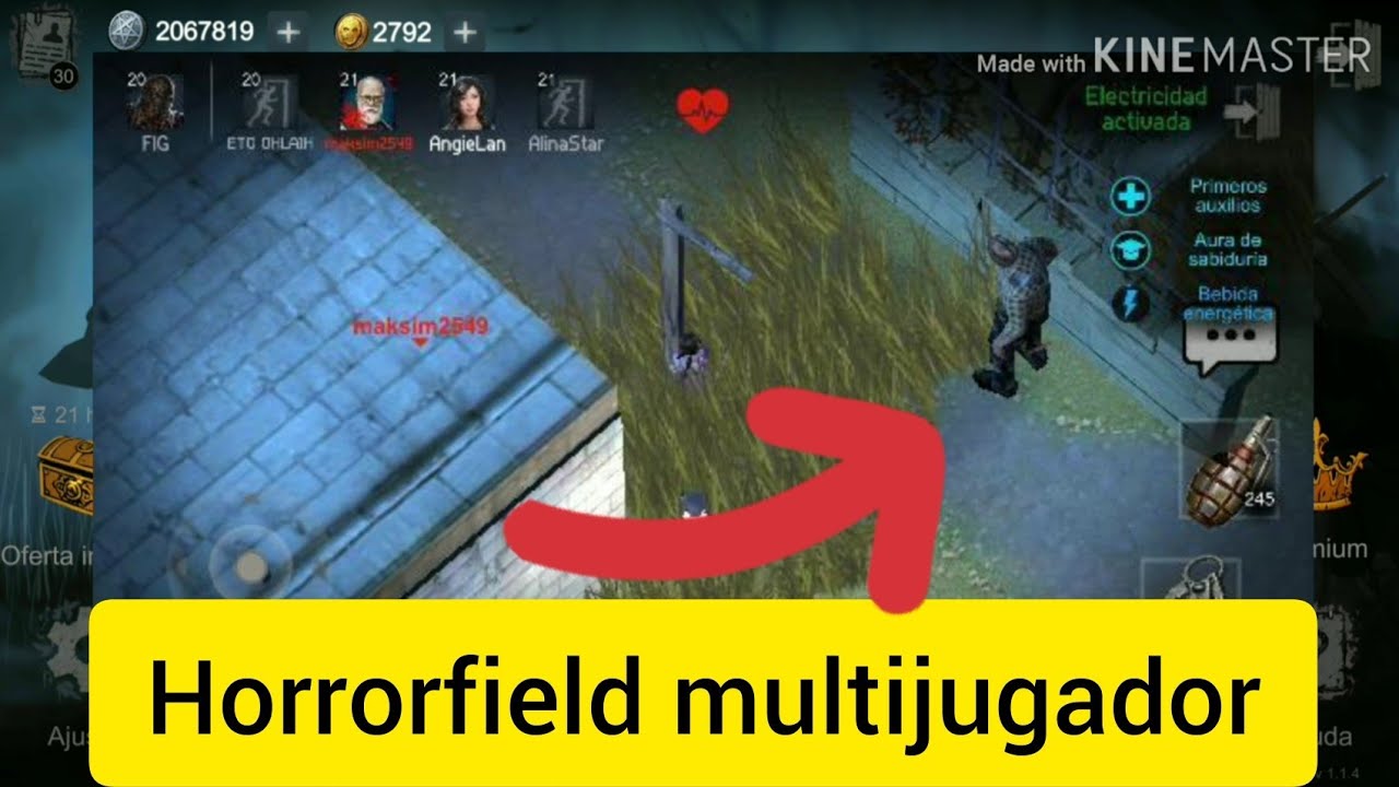 Horrorfield multijugador? JonathanKiller