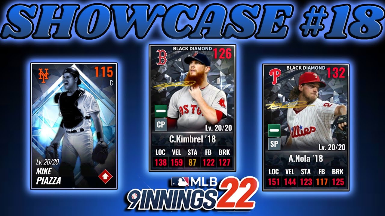 MLB 9 Innings 22 - SHOWCASE #18!!! Guides And Tips To Improve Your Team!