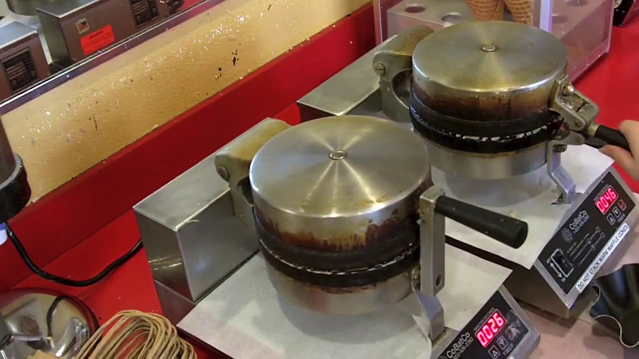 How to make Waffle Cones and Bowls