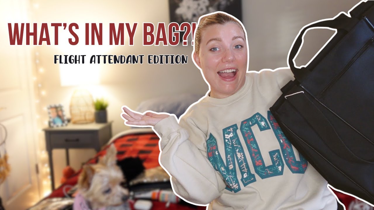 ЧТО В МОЕЙ СУМКЕ БОРТПРОВОДНИКА?? | VLOGMAS ДЕНЬ 22