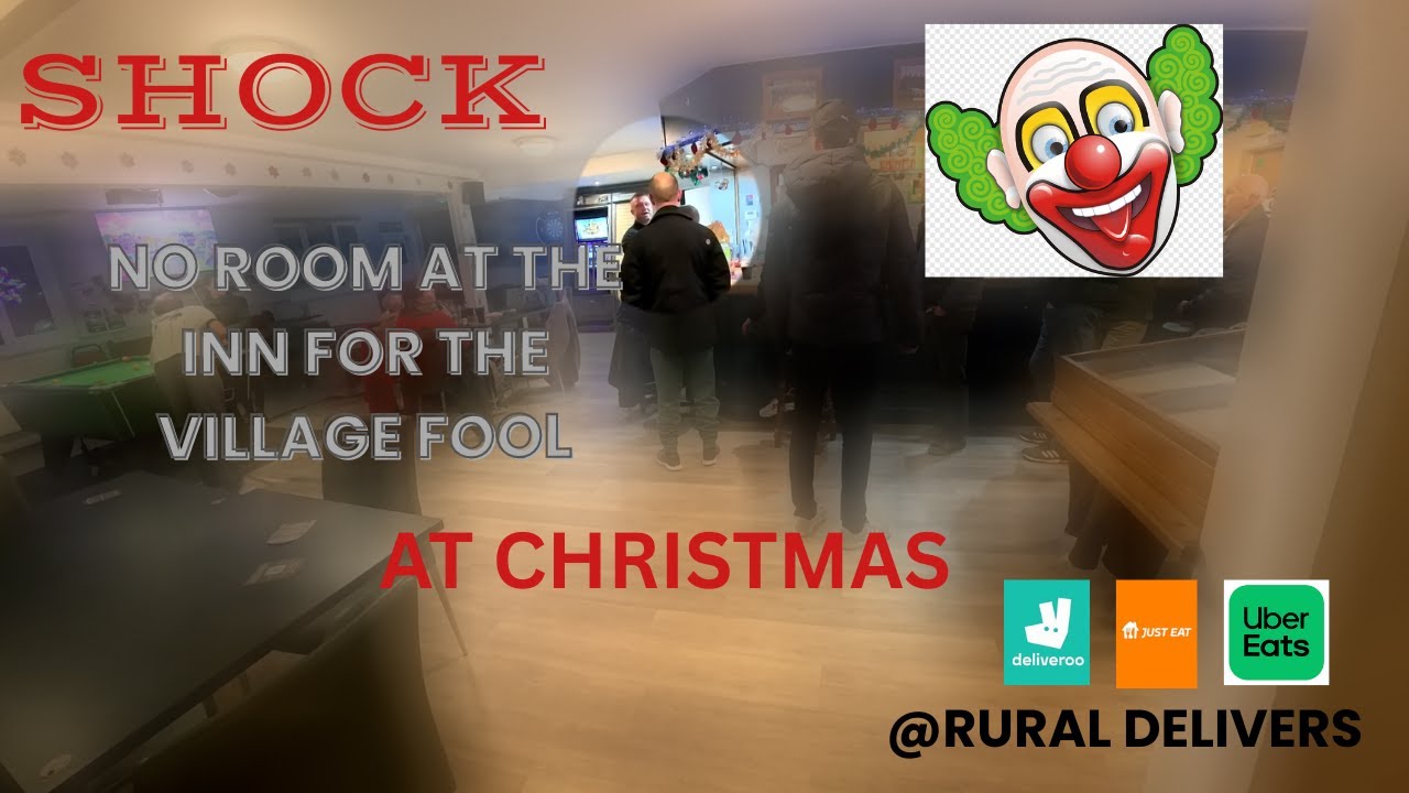 It was the night before Christmas with plenty of delivers and one village idiot!