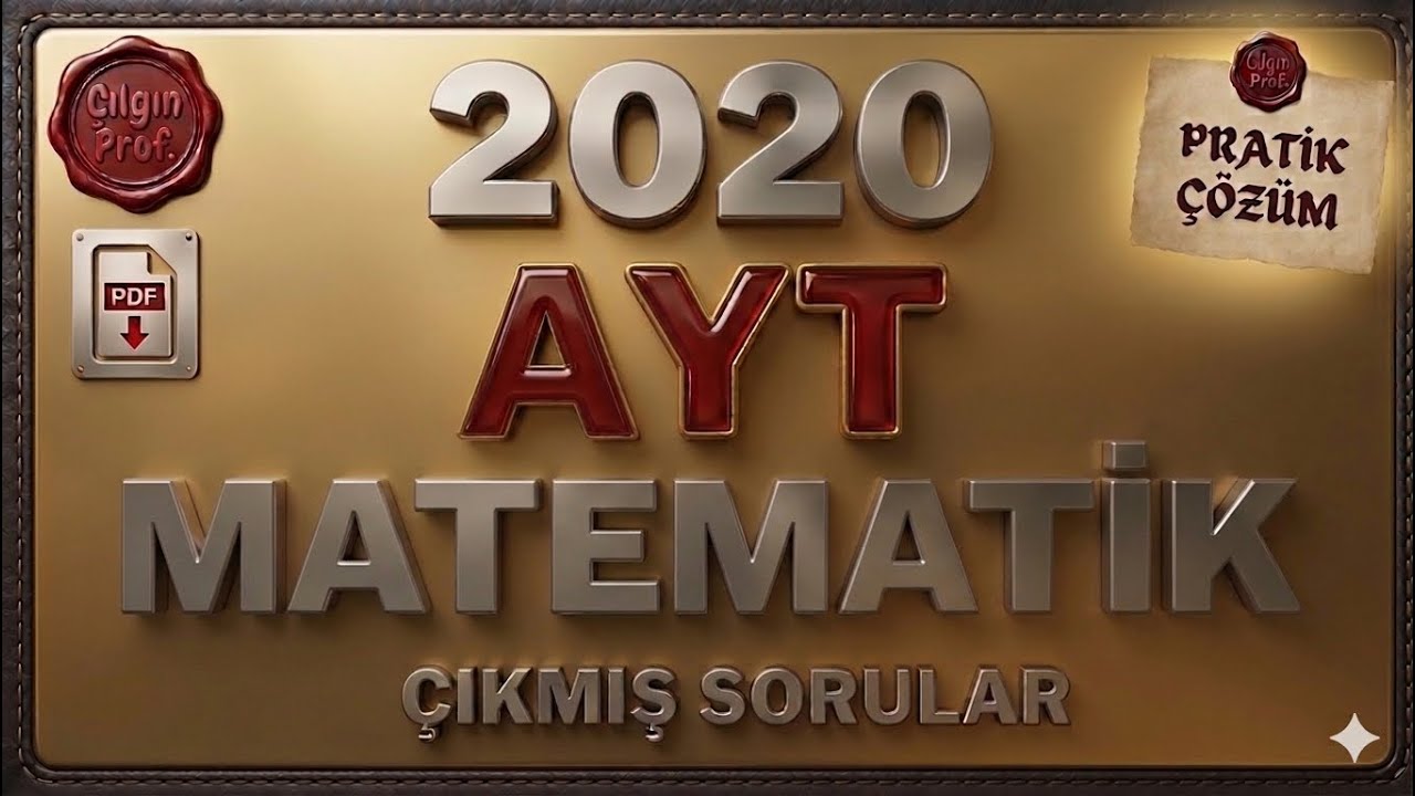 2020 AYT MATEMATİK [+PDF] - 2020 AYT Matematik Soru &Ccedil;&ouml;z&uuml;mleri