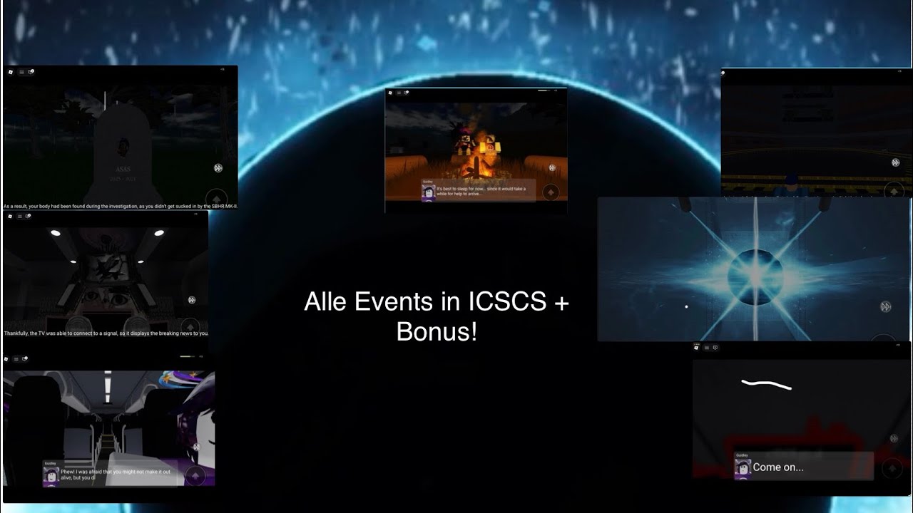 Alle Events in ICSCS (4K)