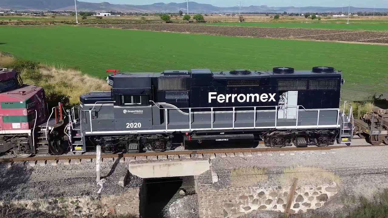 Ferromex 2020 GP38-2 con su Overhaul completado