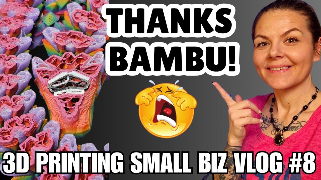 3D Printing Small Business Vlog: WINS and DISASTERS!