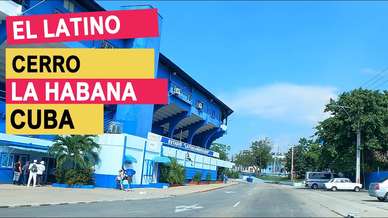 Manejando por el Estadio Latinoamericano El Latino Cerro Cuba