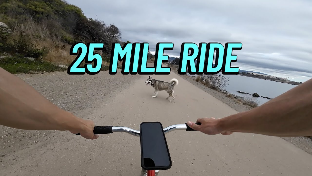 25 miles on a fixed gear bike