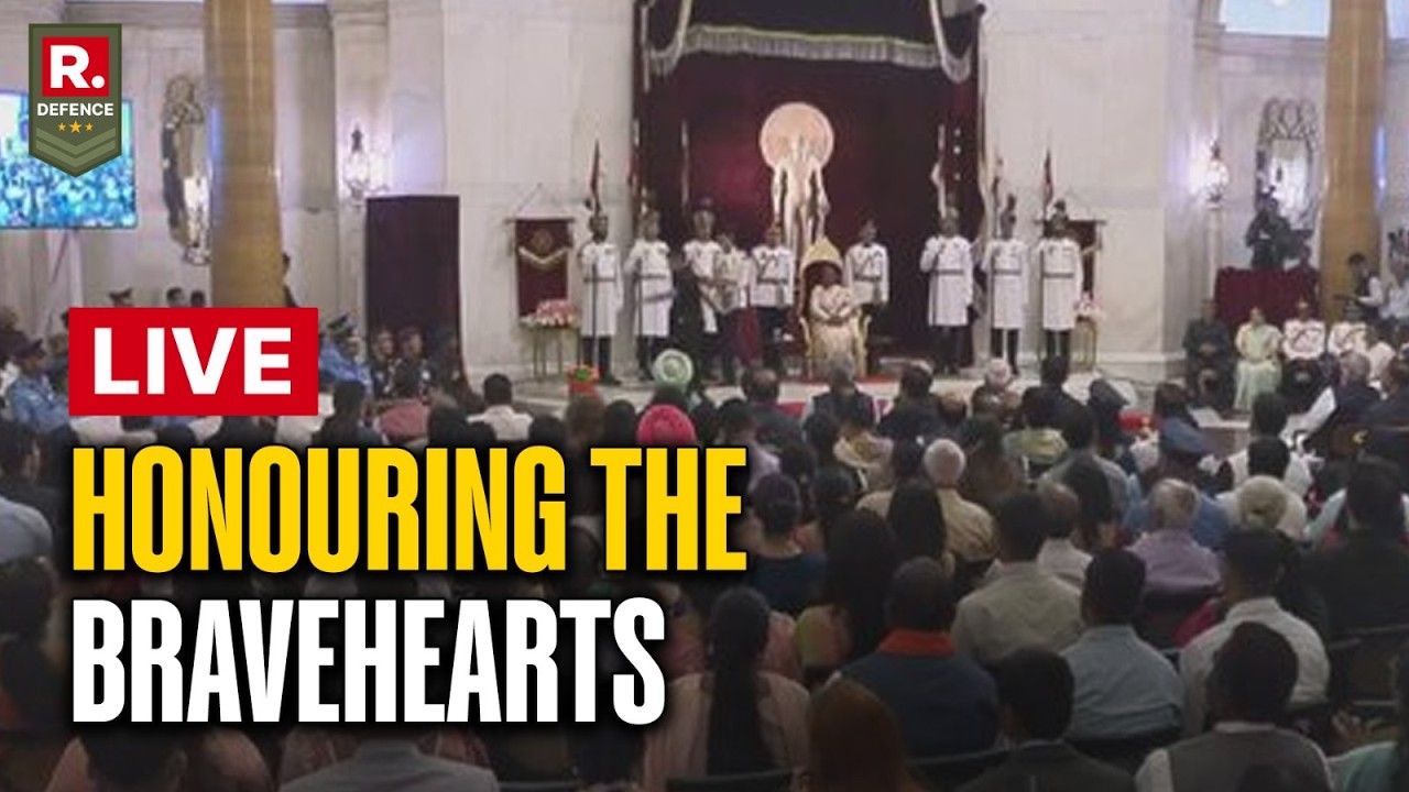 Honoring The Bravehearts: President Murmu, PM Modi Attend Defence Investiture Ceremony | LIVE