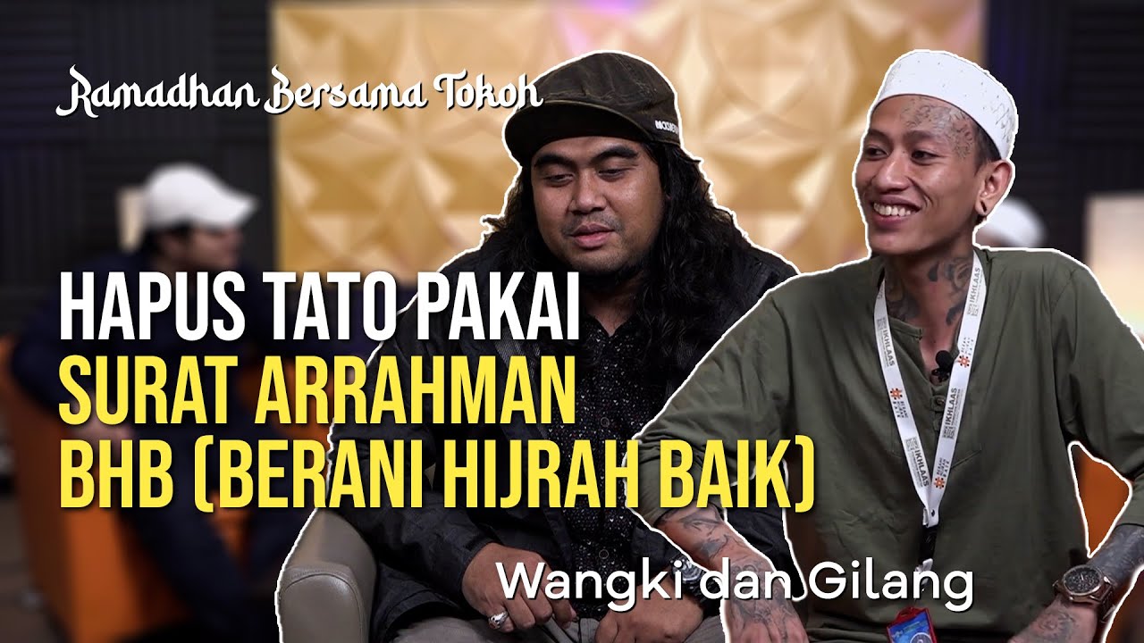 Hapus Tato Pakai Surah Ar-Rahman BHB (Berani Hijrah Baik) || Wangki dan Gilang
