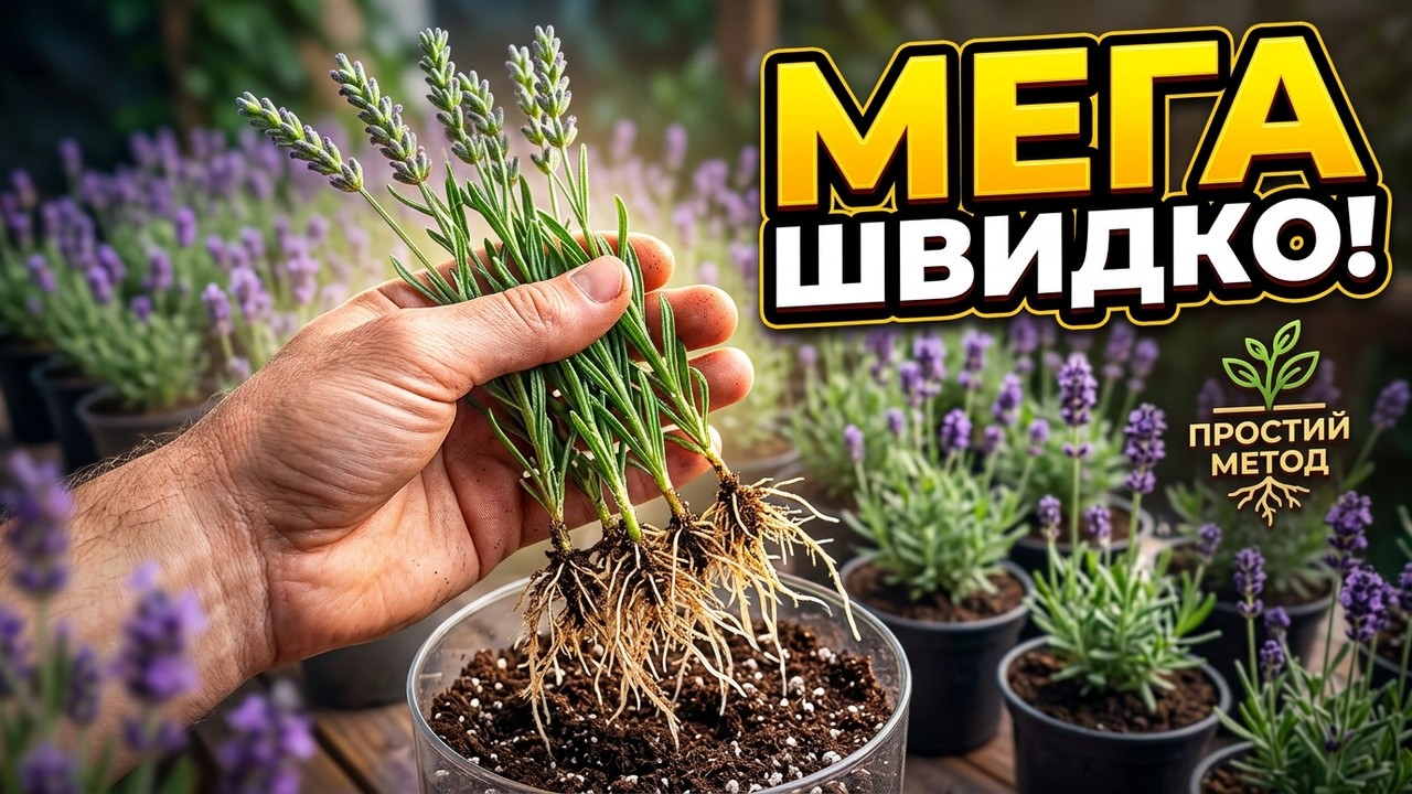 Як швидко розмножити лаванду. Надійний та простий метод. Мої спостереження
