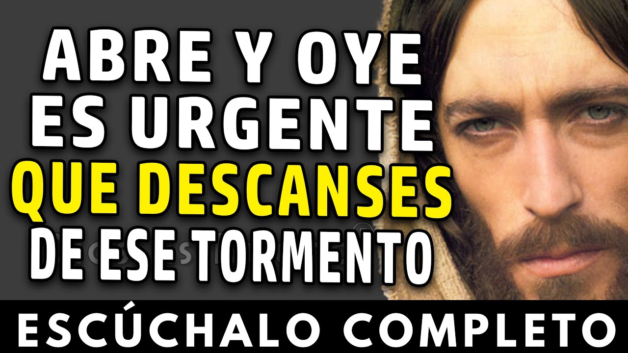 Dios te dice hoy, ten fe, no temas, descansa en mis brazos y confía, yo te sacaré de tus problemas