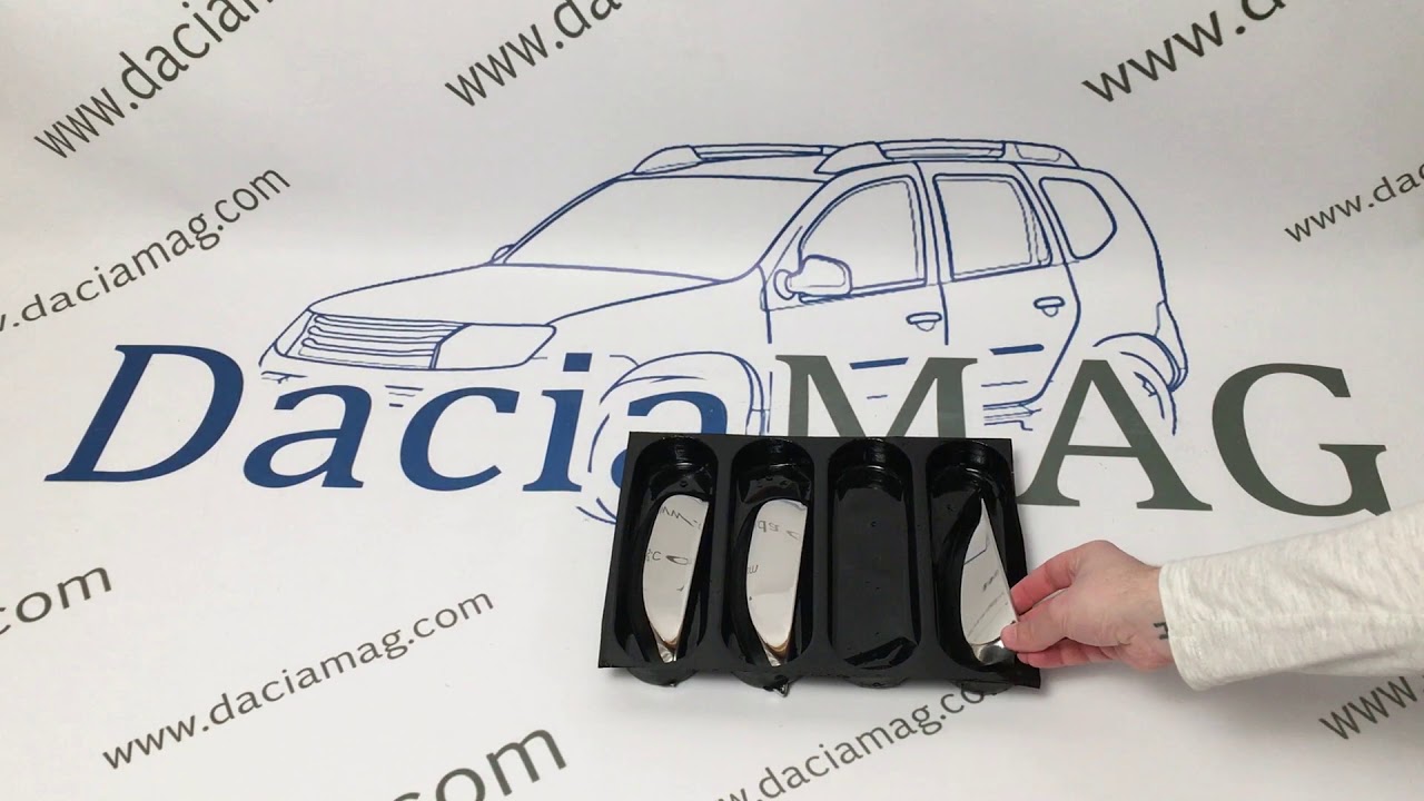 Dacia - Chrome door handle covers set